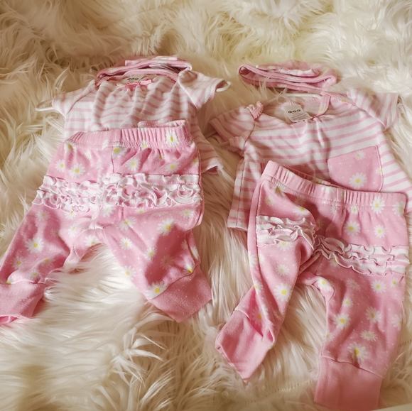 (1)  CJP Baby Brand Shirt, Pants, Hat Outfit 0-3 mths - Picture 6 of 12